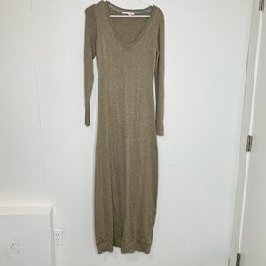 Victoria's Secret Long Sleeve Cashmere Blend Maxi Dress